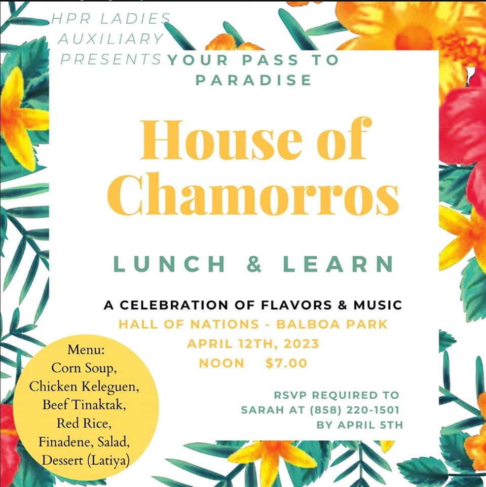House of Chamorros (HOC) is hosting a Ladies Auxiliary Luncheon