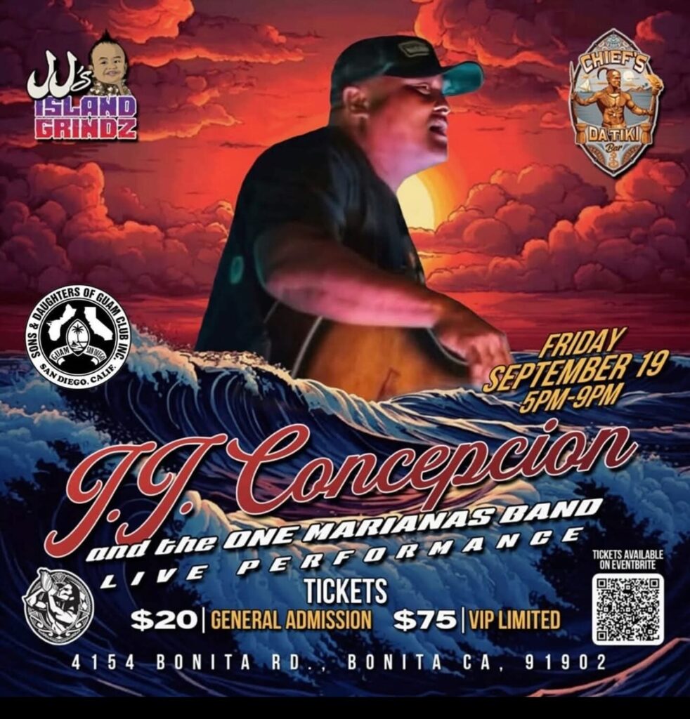 J.J. Concepcion and the ONE MARIANAS BAND LIVE PERFORMANCE