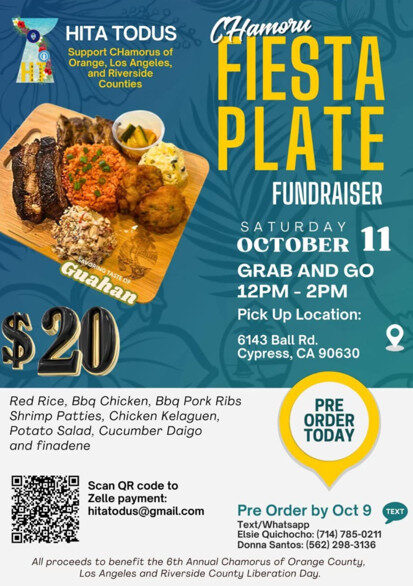 chamoru fiesta plate fundraiser hita todus