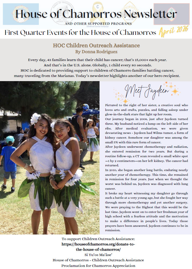 hoc 1 newsletter first quarter