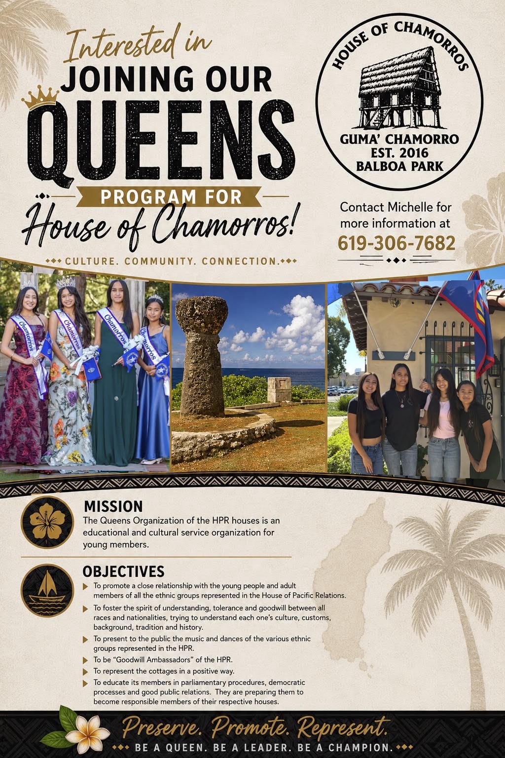 House of Chamorros Queens Program | Culture, Leadership & Community